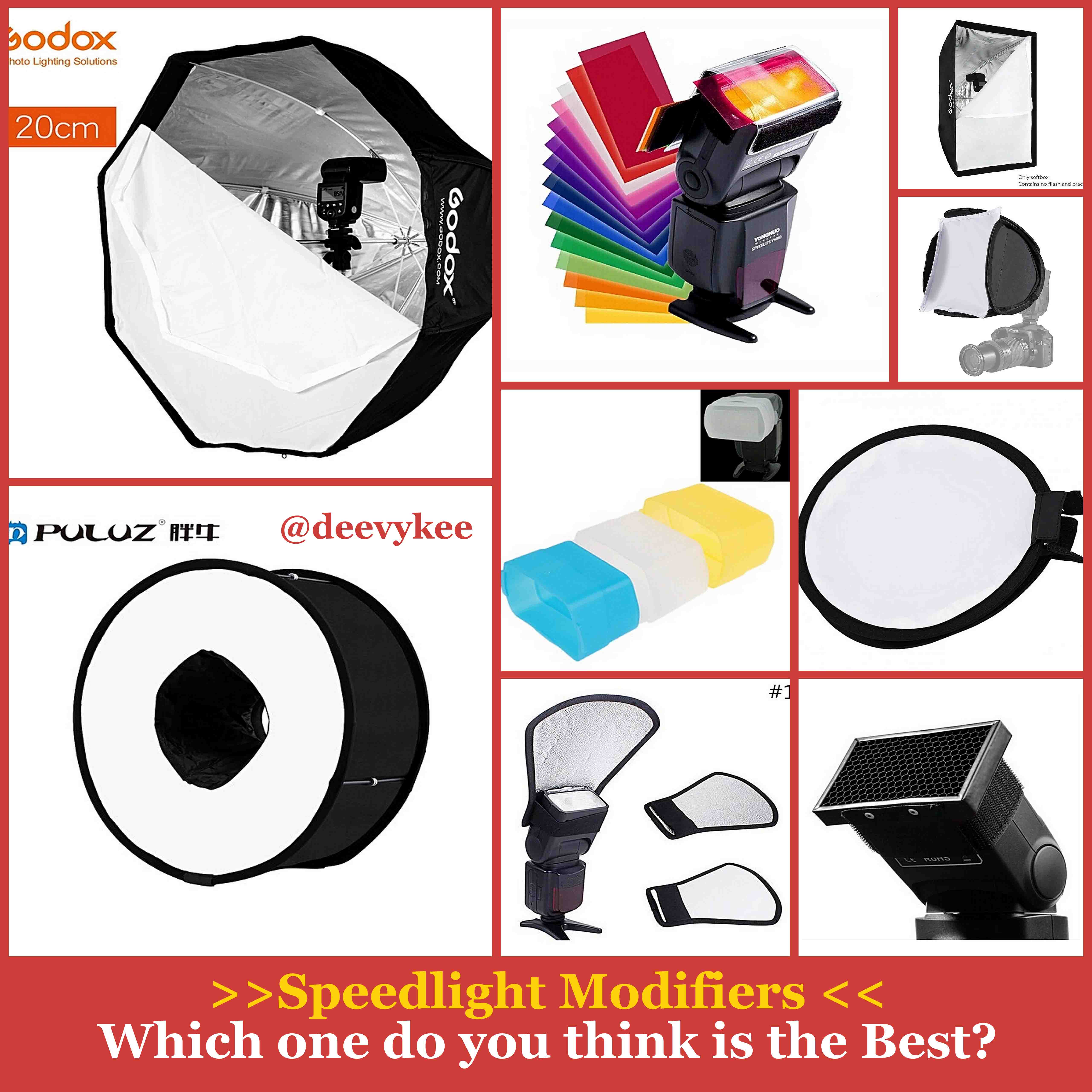 Top 10 Light Modifiers for your Godox, Canon or Nikon Speedlite you can buy online in Nigeria 23