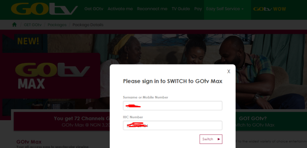 upgrade to gotv max 2