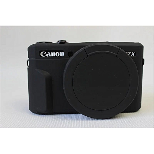 Protective Silicone Gel Rubber Soft Camera skin cover For Canon EOS G7X II