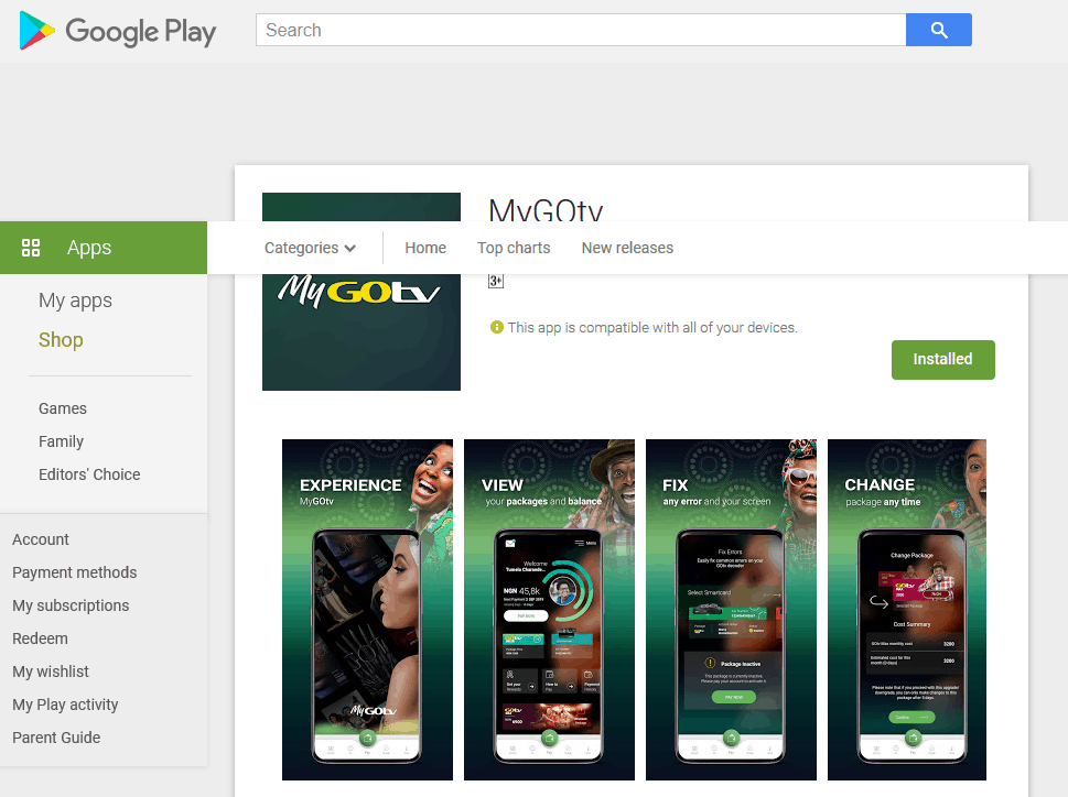 How To Download and Use GOtv Mobile App On Android or Iphone 1